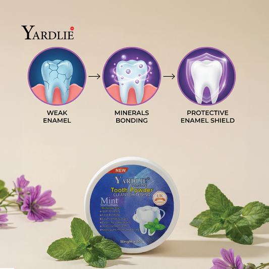 Yardlie Mint Tooth Powder – Deep Clean, Whitening & Fresh Breath 50g