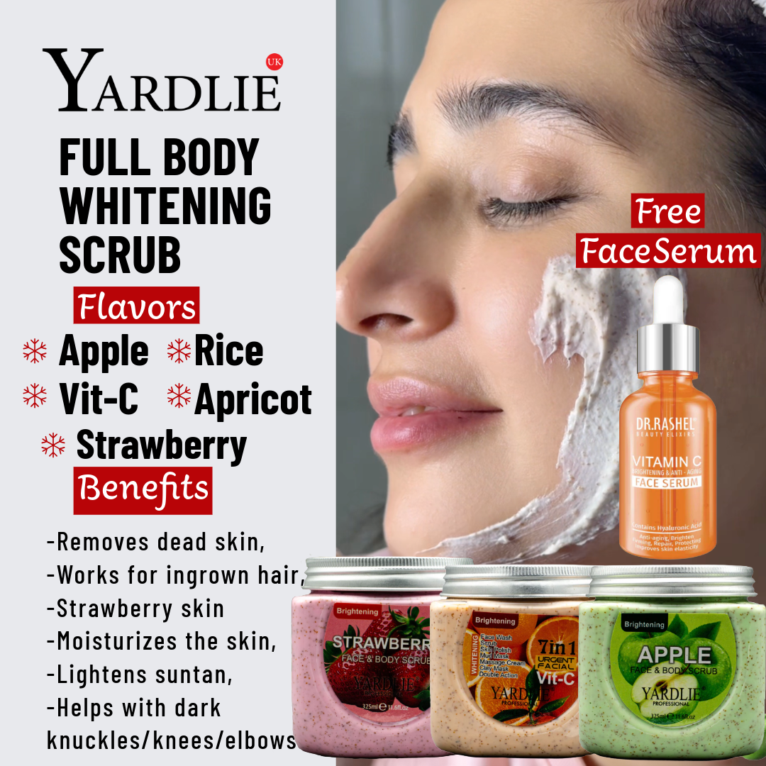 Full Body Scrub YardlieUK Based Formula 325ML