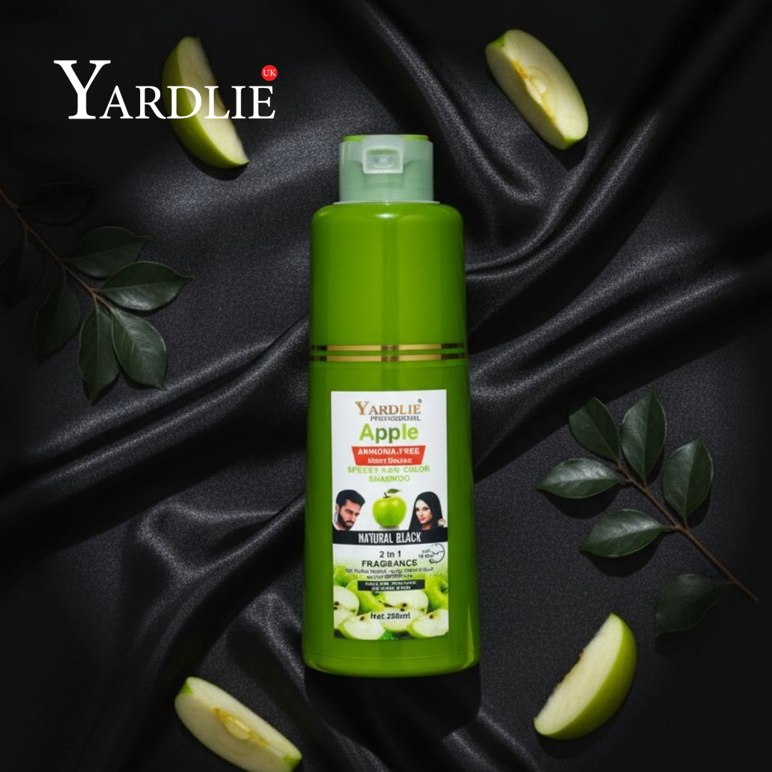 Yardlie Natural Black Hair Color Shampoo UK Based Formula