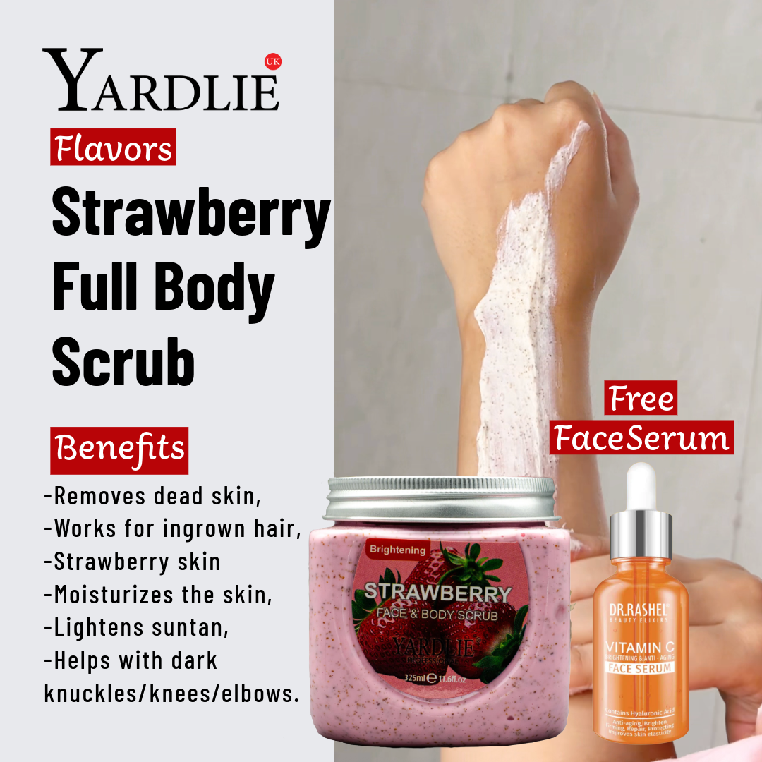 Full Body Scrub YardlieUK Based Formula 325ML