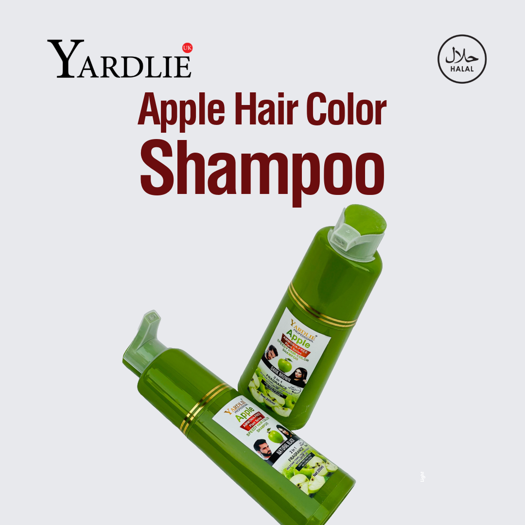 Yardlie Apple Dark Brown Hair Color Shampoo Uk Based