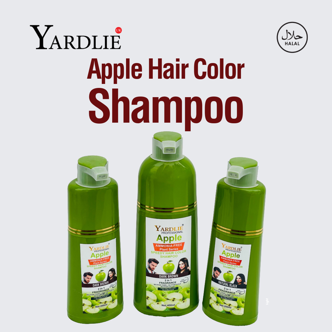 Yardlie Apple Dark Brown Hair Color Shampoo Uk Based