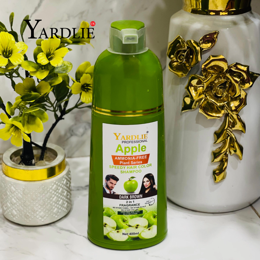 Yardlie Apple Dark Brown Hair Color Shampoo Uk Based