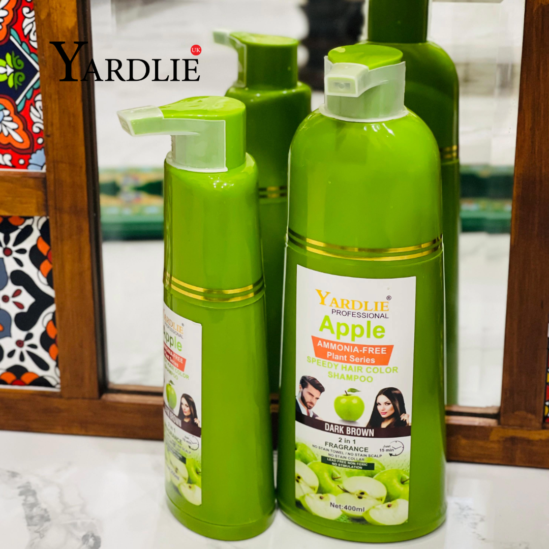 Yardlie Apple Dark Brown Hair Color Shampoo Uk Based