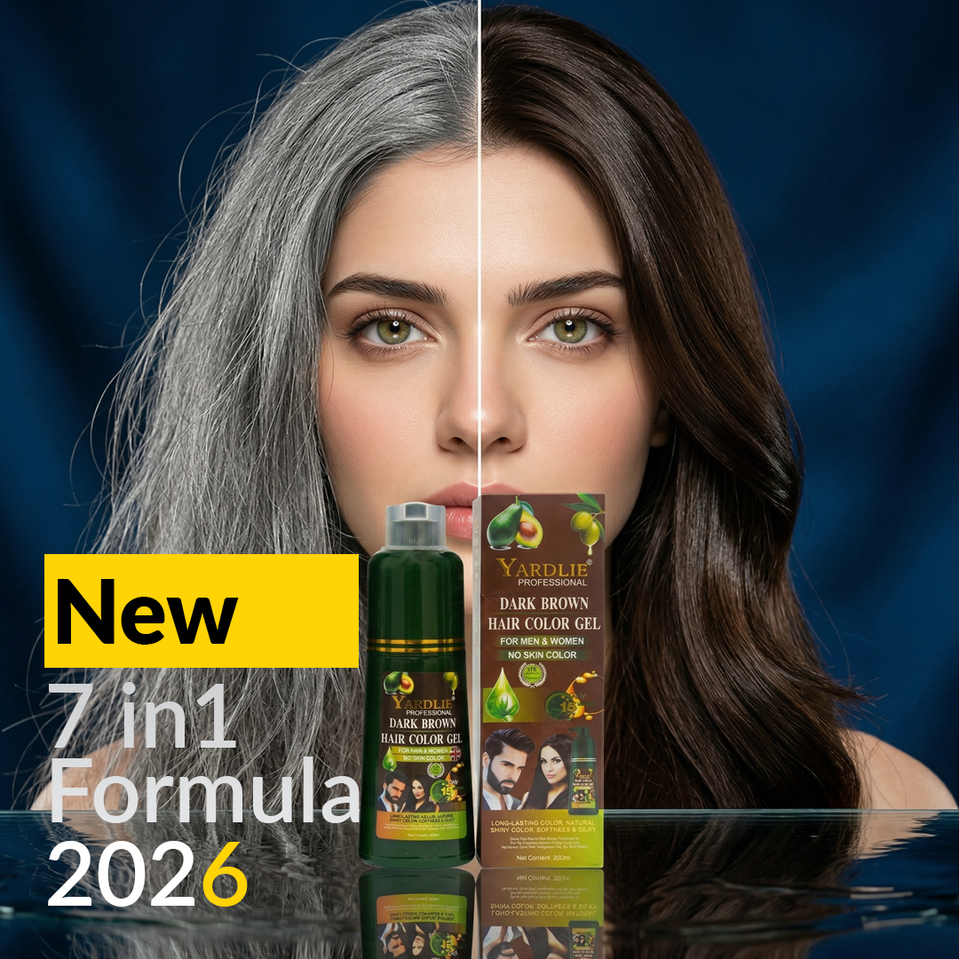 Yardlie Dark Brown Hair Color Gel Shampoo Uk Based