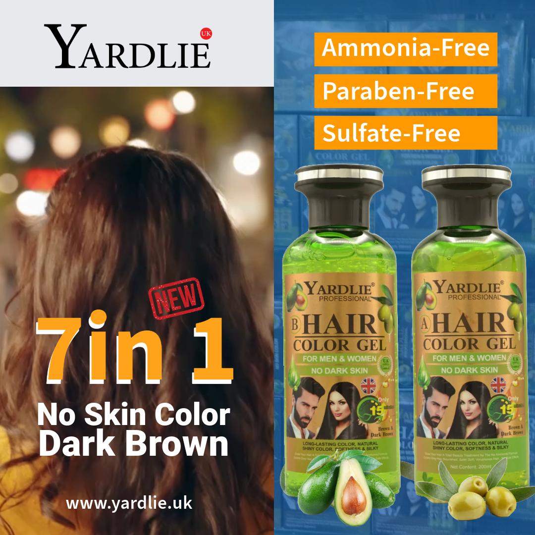 Yardlie Hair Color Gel Dark Browm Miixing Gel