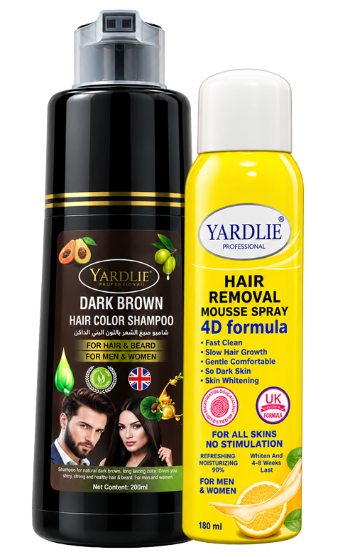 Hair Removal Spray & Instant Hair Color Shampoo Deal
