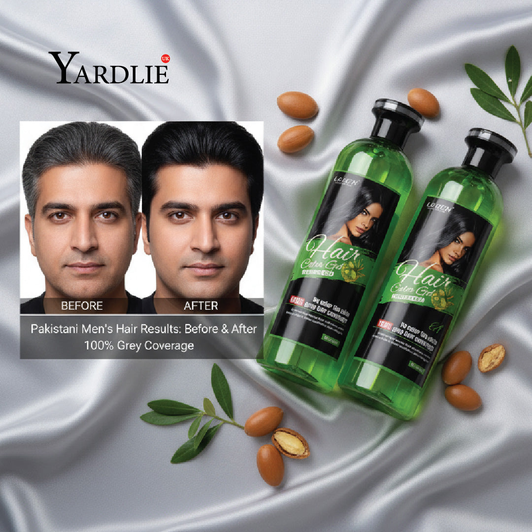 Premium Hair Color Gel Shampoo(Argan Oil)