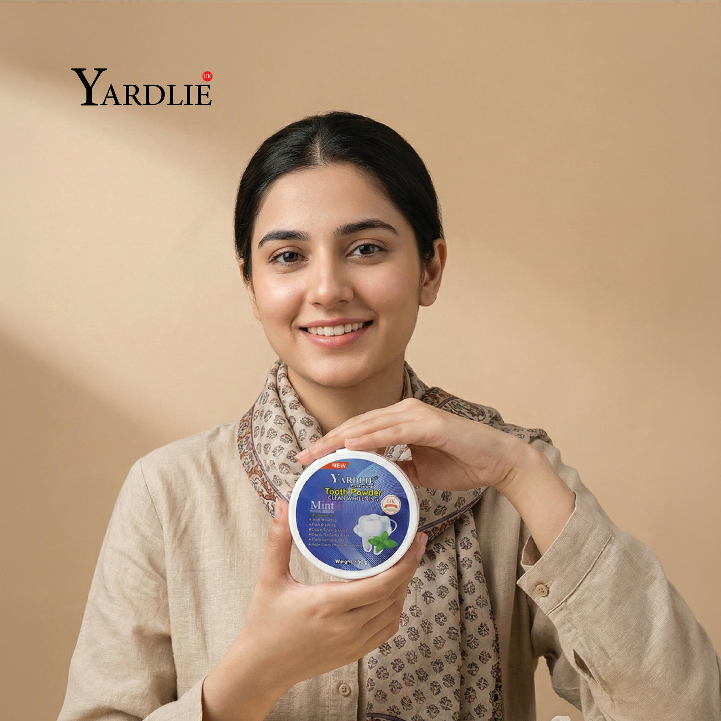 Yardlie Mint Tooth Powder – Deep Clean, Whitening & Fresh Breath 50g