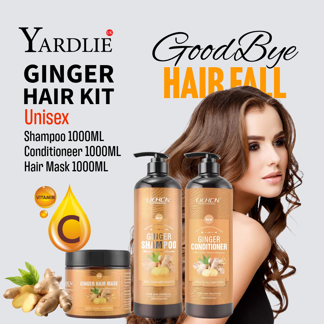 Ginger Oil Hair Kit