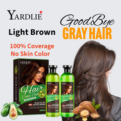 Yardlie Hair Color Gel Shampoo(Argan Oil)