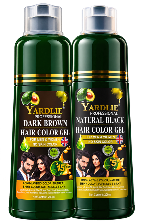 Instant Hair Color Gel Shampoo