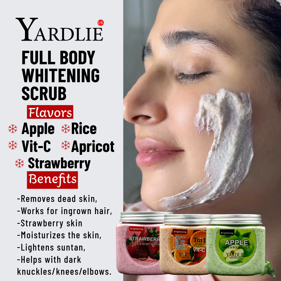 Full Body Apple Scrub YardlieUK Based Formula 325ML Offers