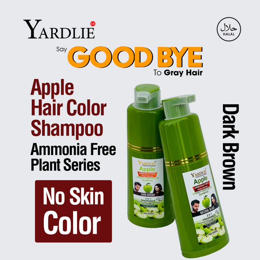 Yardlie Apple Dark Brown Hair Color Shampoo Uk Based