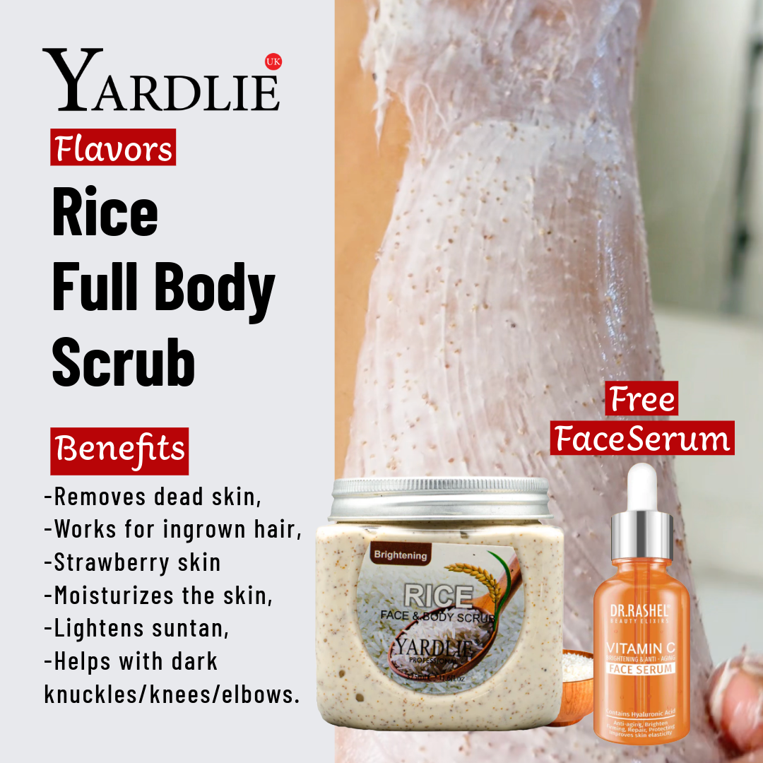 Full Body Scrub YardlieUK Based Formula 325ML