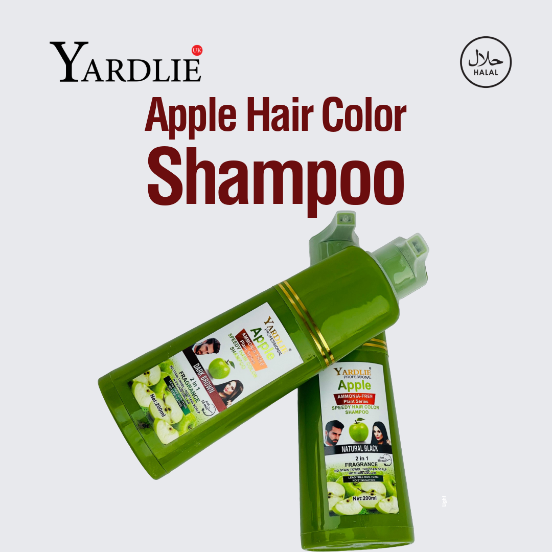 Yardlie Apple Dark Brown Hair Color Shampoo Uk Based