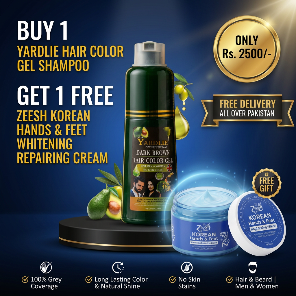 Buy Yardlie Gel Shampoo Get 1 Free Zeesh Korean Hands and Feet Cream