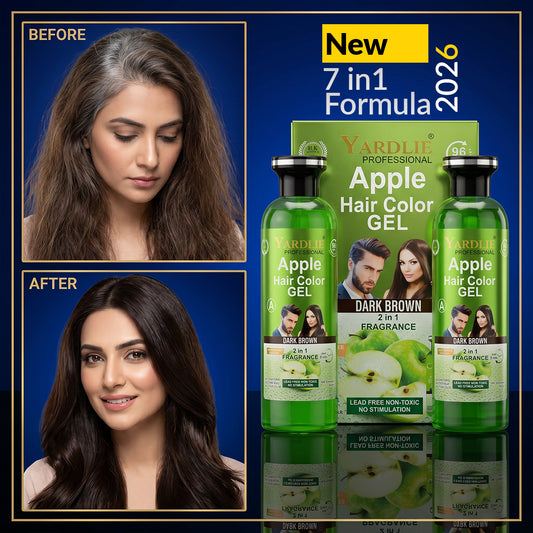 Yardlie Apple Dark Brown Hair Color Shampoo Uk Based