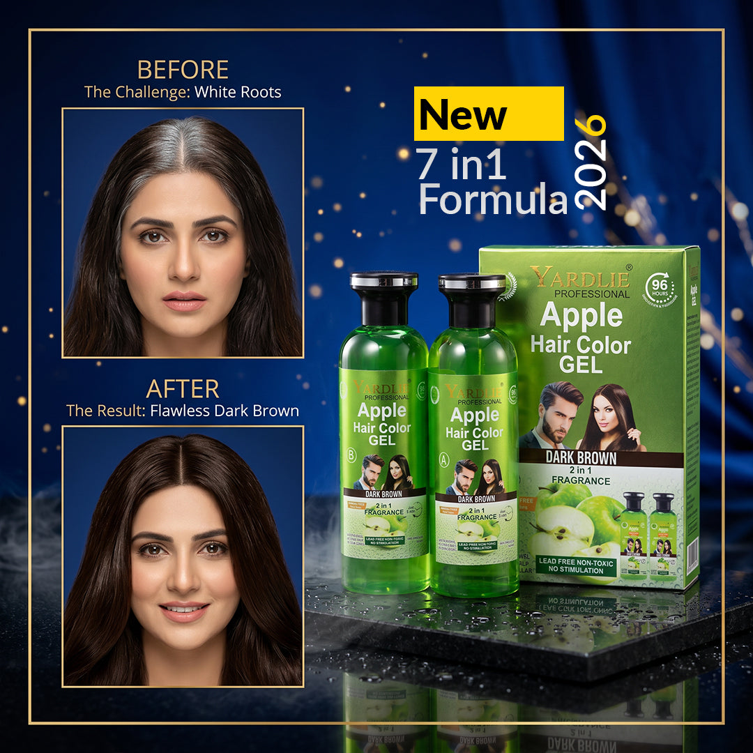 Yardlie Apple Natural Black Hair Color Shampoo Uk Based 500ml